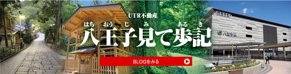 UTR不動産　八王子見て歩記　ブログを見る