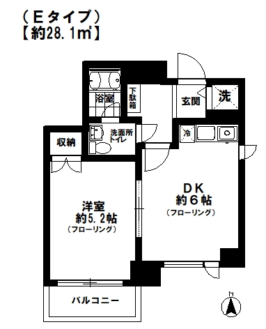 ユーフローラの間取り