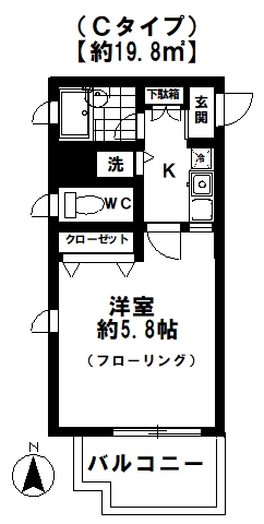 ユーフローラの間取り