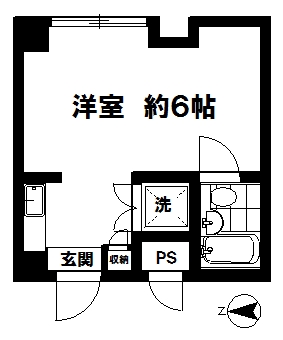 第2長嶋ハイツの間取り