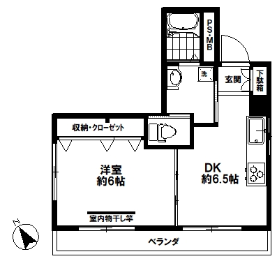 ミナセハイムの間取り